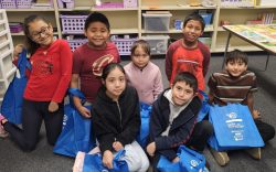 ML Students with totes from MASA