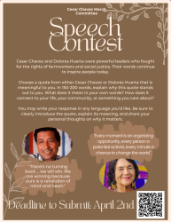 Speech Contest Info